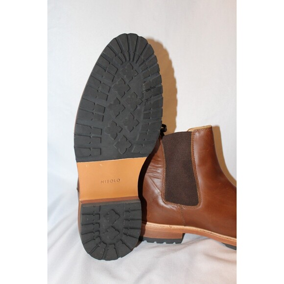 Nisolo Men\'s‎ Brown Marco Everyday Chelsea Leather Boots $268 NEW main image 5